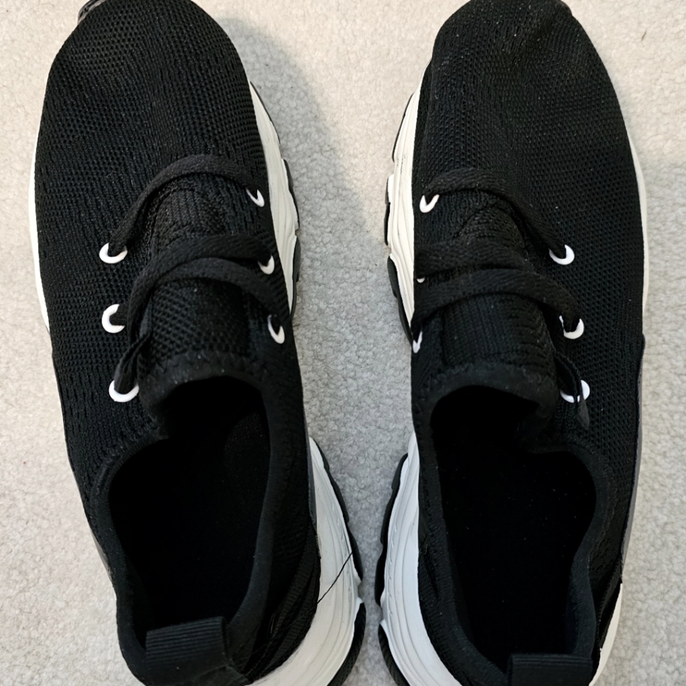 Black and White Shoes